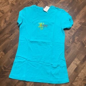 St. John island blue t shirt